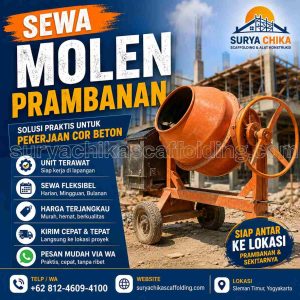 Sewa Molen Prambanan